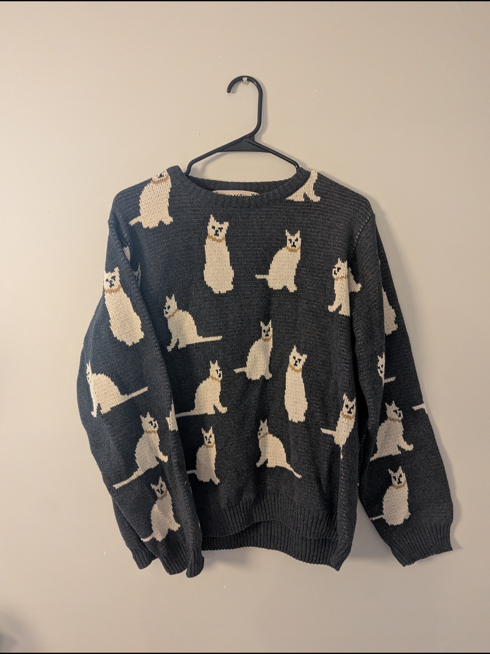 Yarrow Goods Cat Pattern Sweater